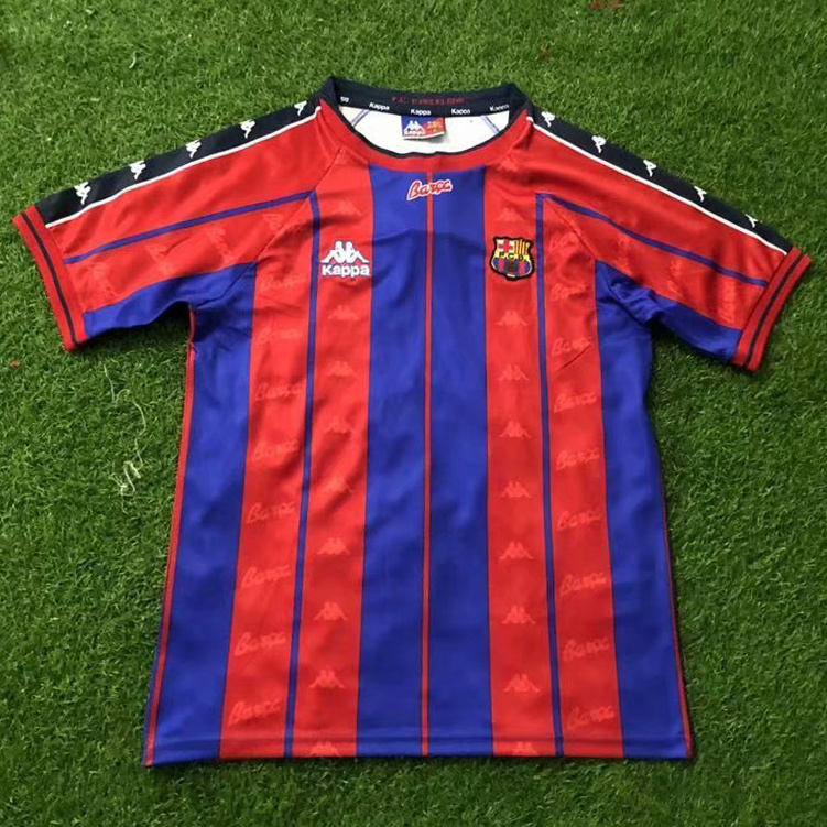 97-98 Messi GRIEZMANN Home Retro Soccer Jerseys Yupoo