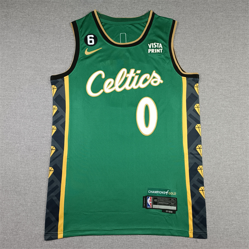 22-23 Celtics Tatum #0 Embroidery