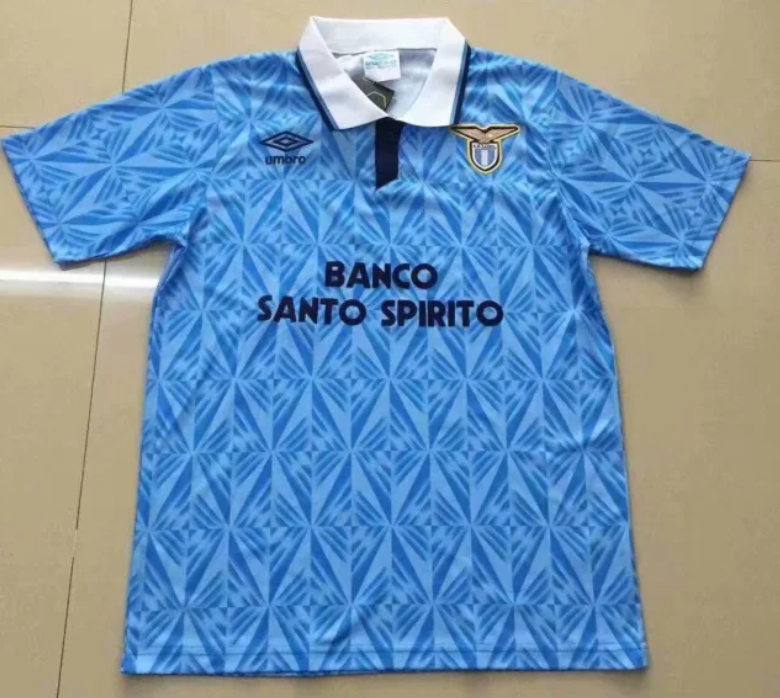 1991 Lazio Home Retro Soccer Jerseys Yupoo