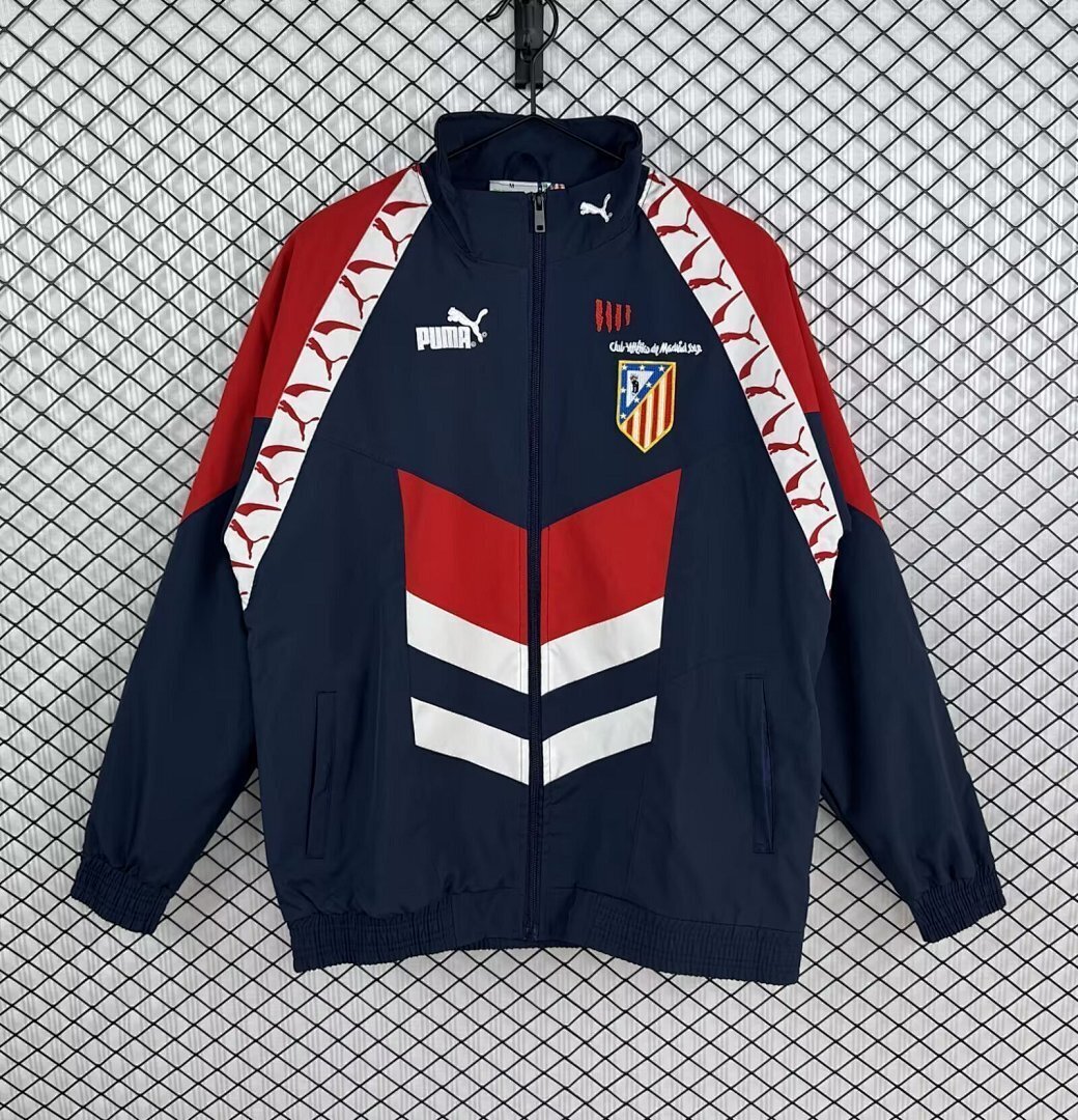 95-96 Atletico Madrid Windbreaker Jackets Yupoo