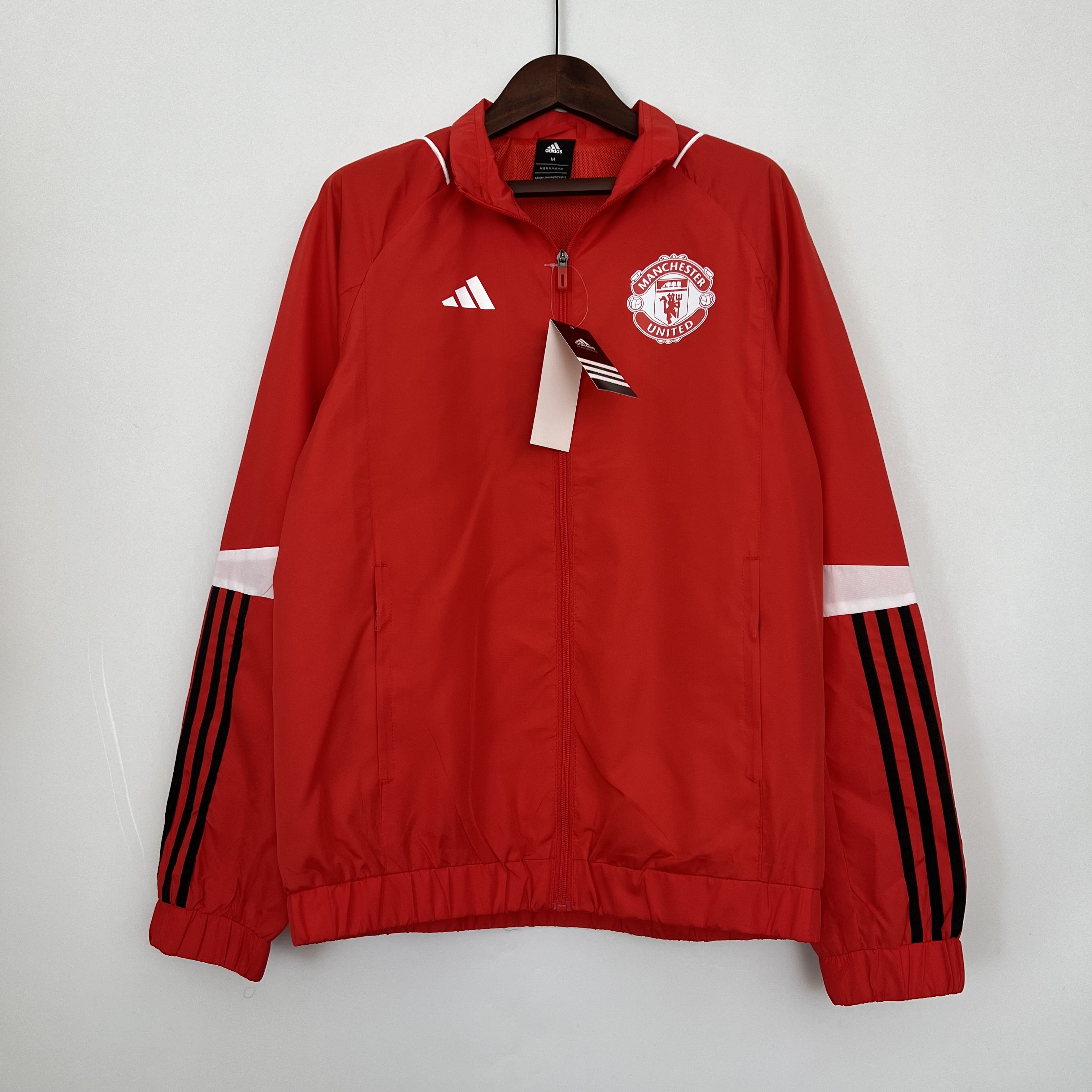 2023 M-anchester U-nited Red Windbreaker Jackets Yupoo