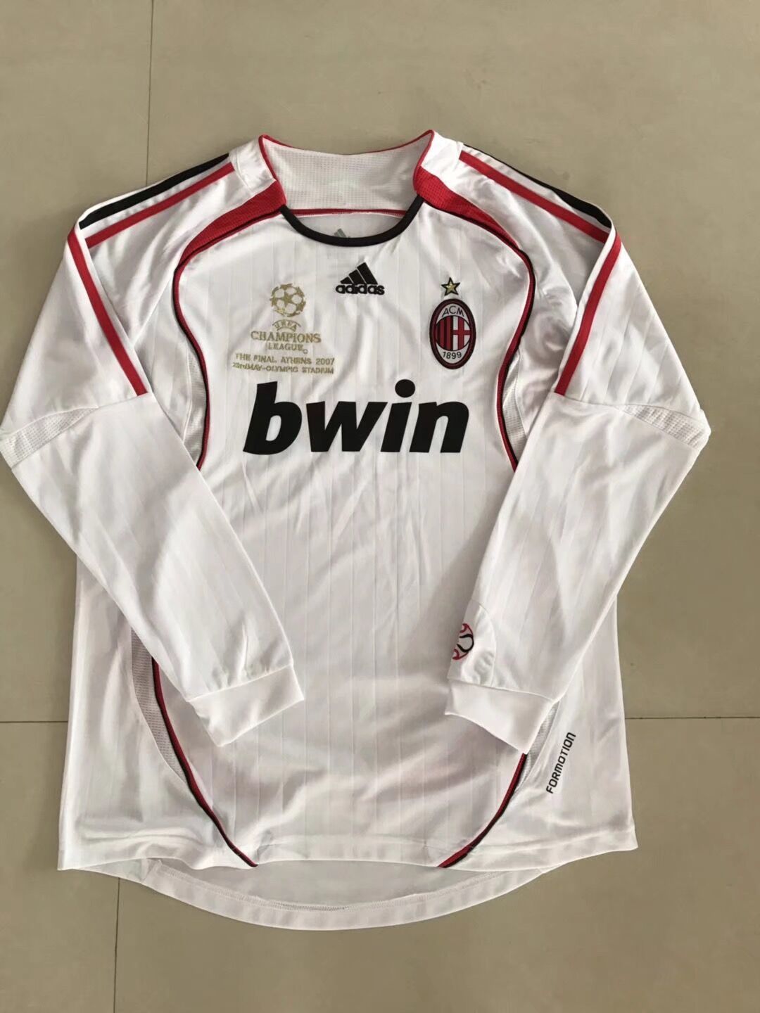 A-C away white long sleeve 06-07