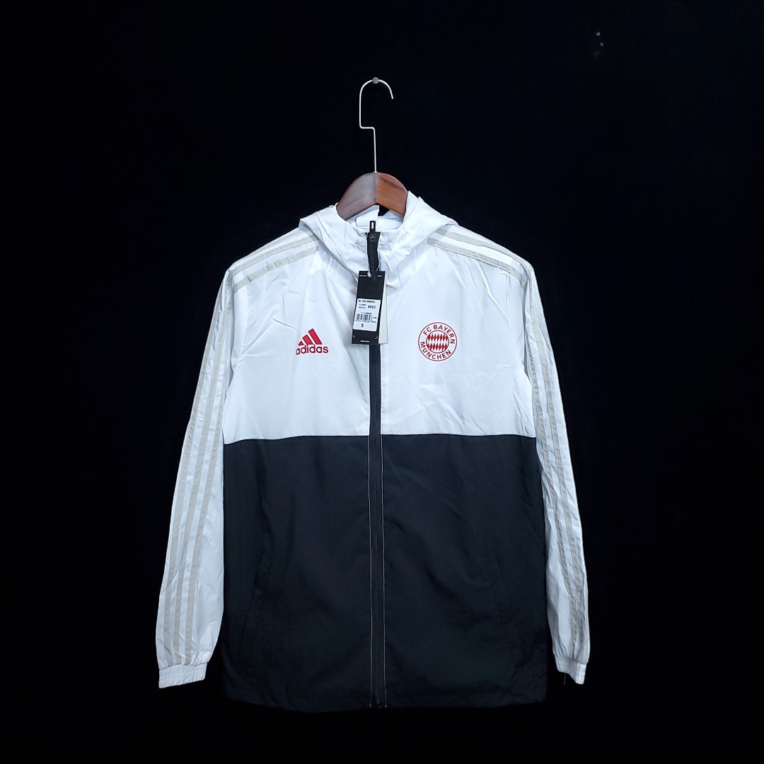Windbreaker Bayern White+Black S-2XL