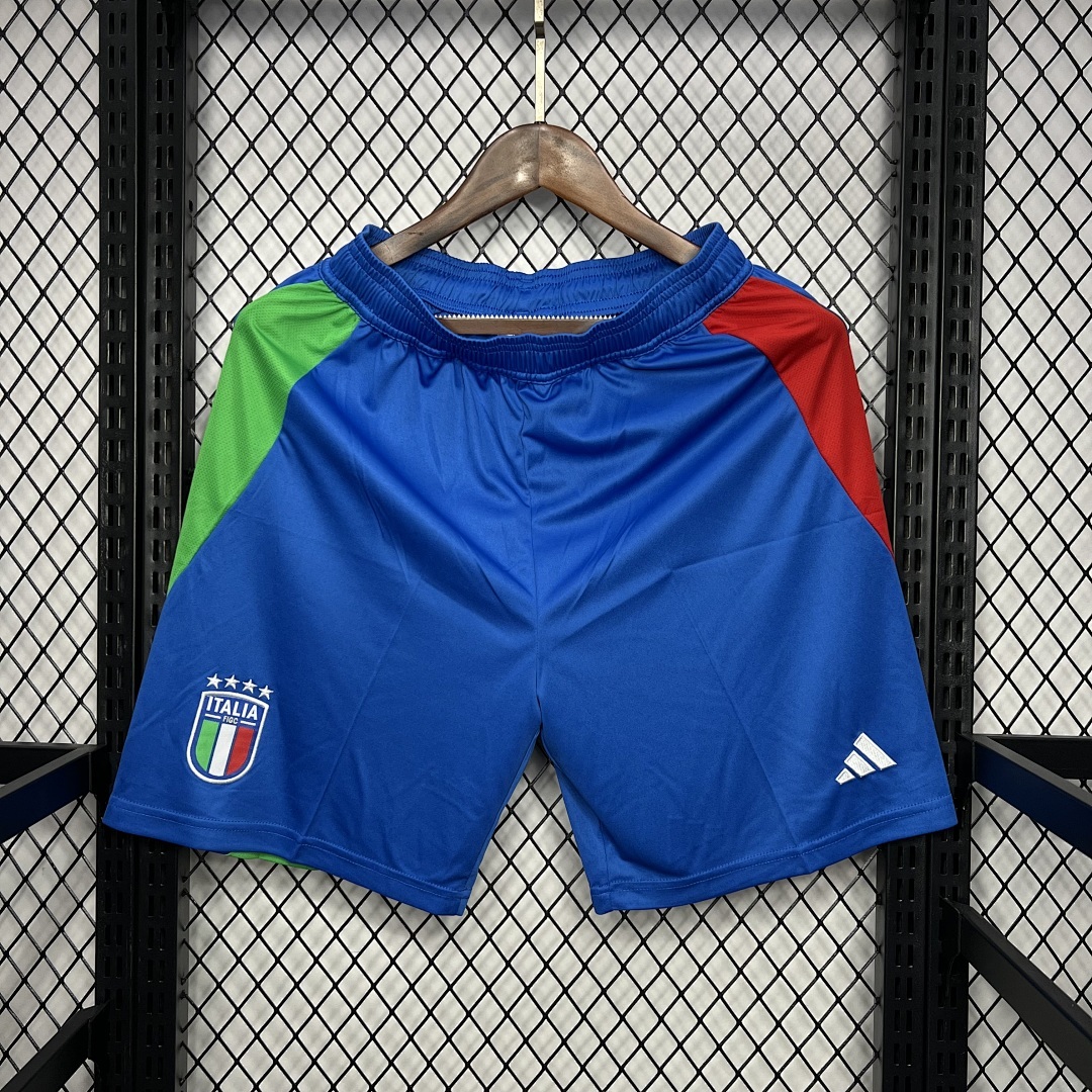 Italy 2024/25 Euro Home Shorts