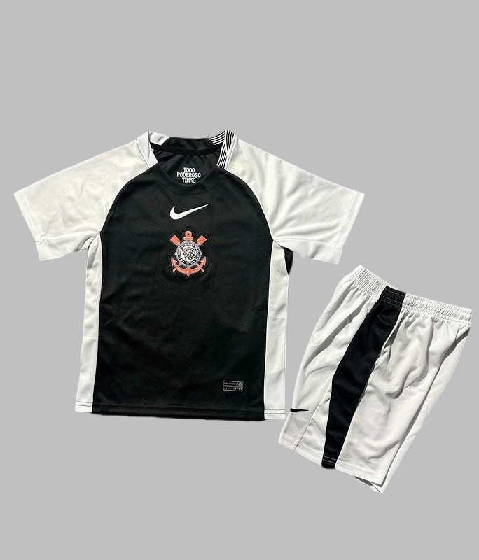 25-26 Corinthians Away Kids Cheap Soccer Jerseys Yupoo
