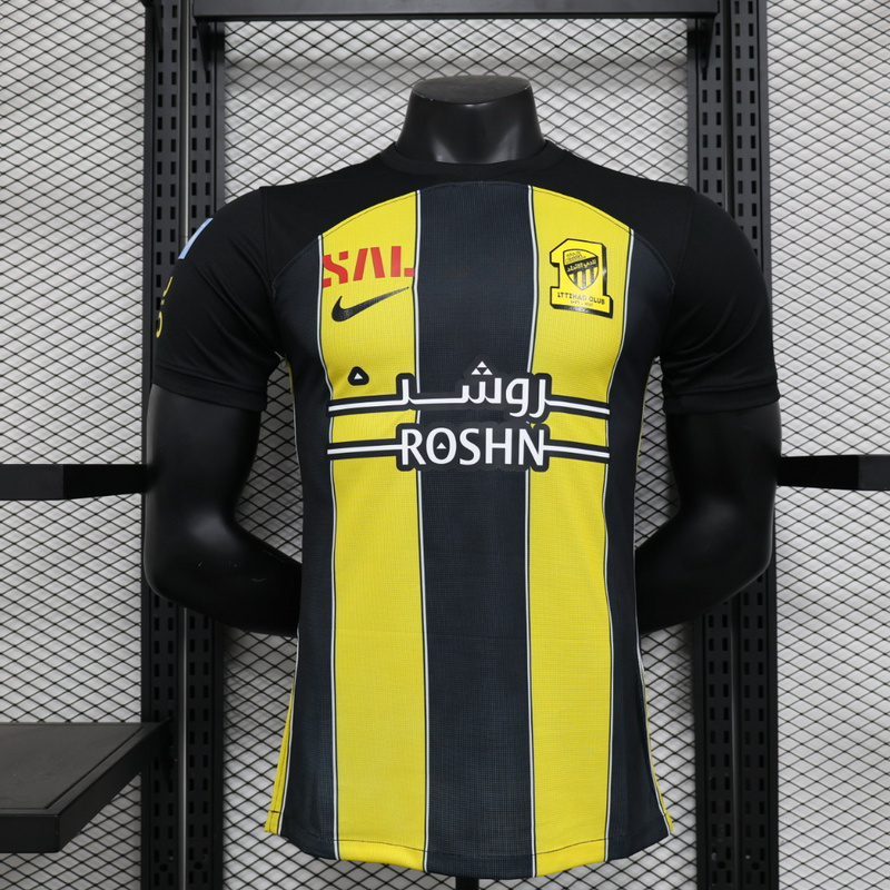 23-24 Al-Ittihad Home Player Version Soccer Jerseys Yupoo