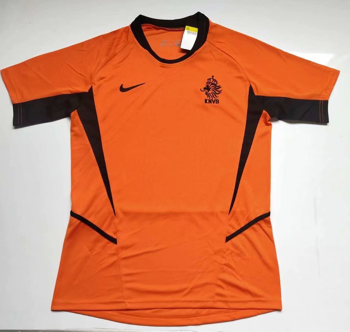 2002 Netherlands Home Retro Soccer Jerseys Yupoo