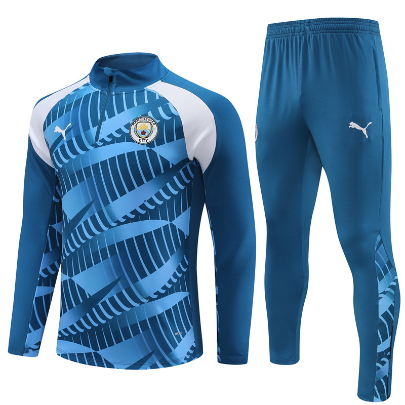 23-24 Manchester City Long Sleeve Training Suit Yupoo