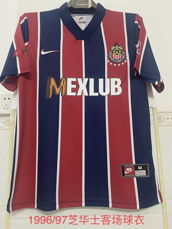 96-97 Chivas Away Retro Soccer Jerseys Yupoo