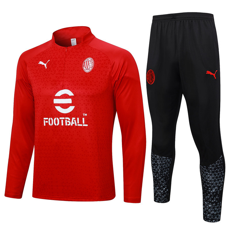 23-24 AC Milan Long Sleeve Training Suit Yupoo