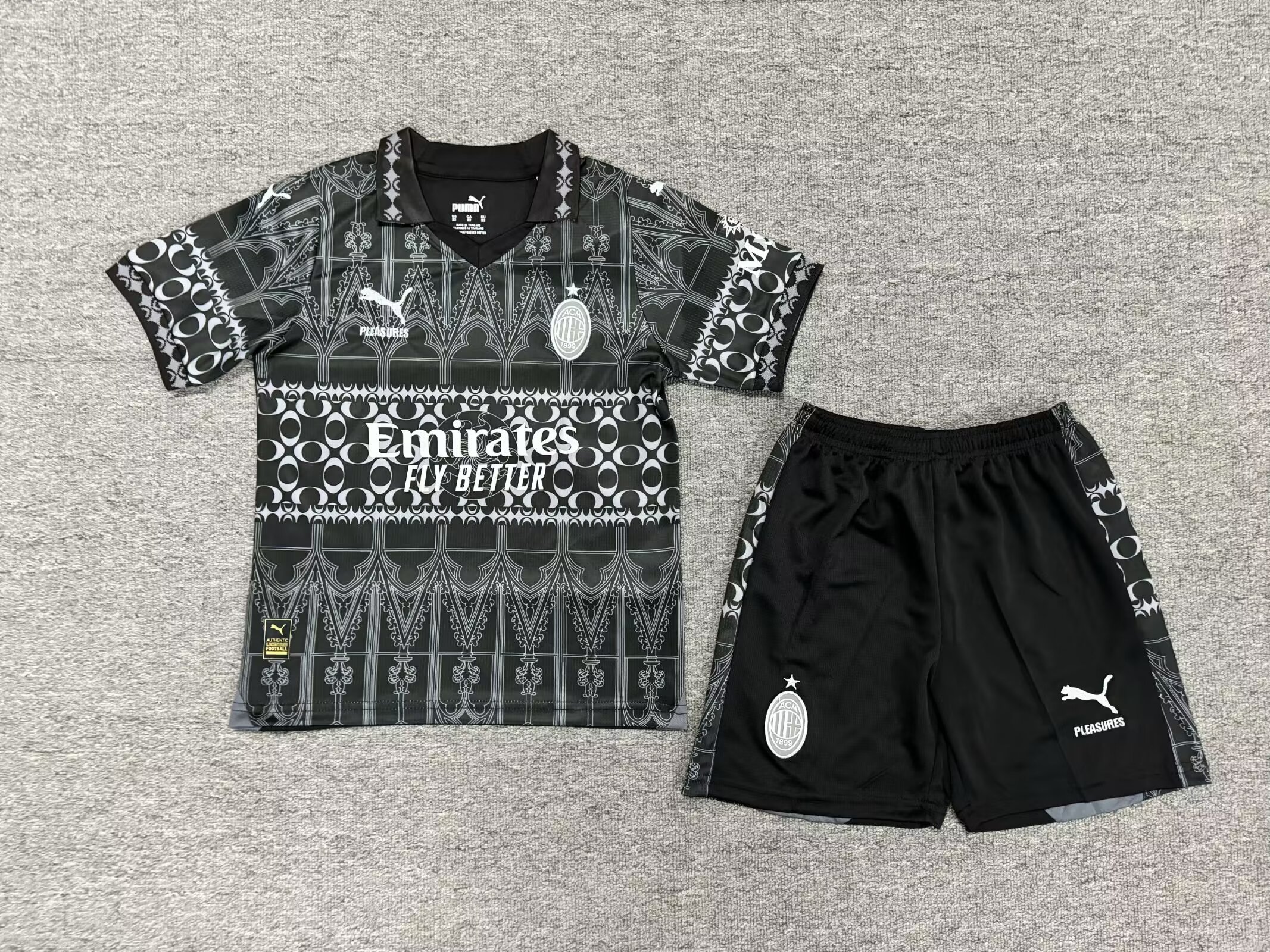 23-24 AC Milan Kids Soccer Jerseys Yupoo