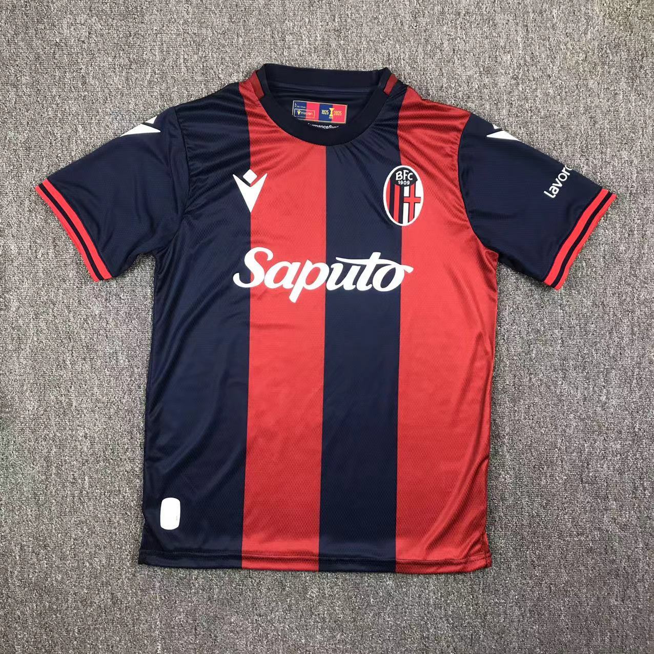 24-25 Bologna Home Soccer Jerseys Yupoo
