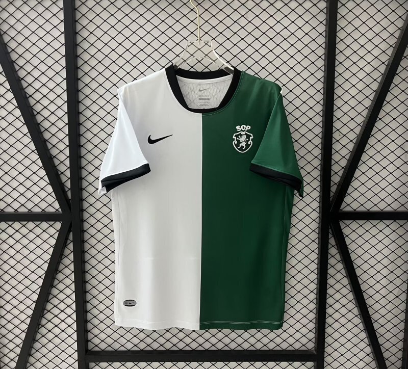 25-26 Sporting Lisbon Cheap Soccer Jerseys Yupoo