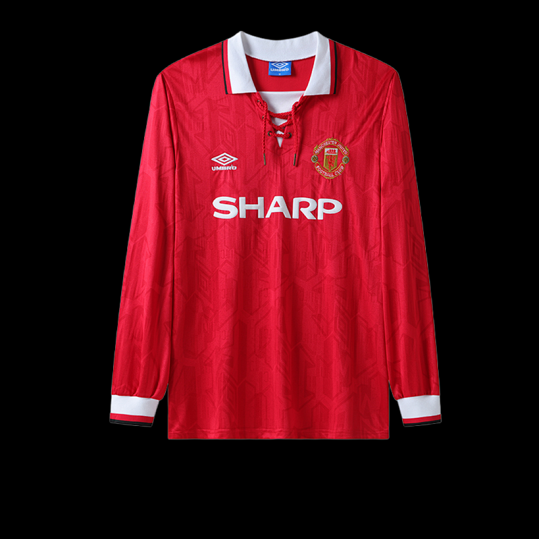 Retro 92/94 Manchester United Home Long sleeve S-XXL