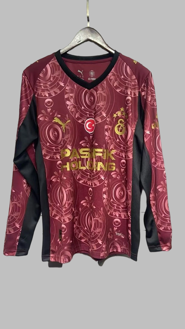 25-26 Galatasaray Third Long Sleeve Cheap Soccer Jerseys Yupoo