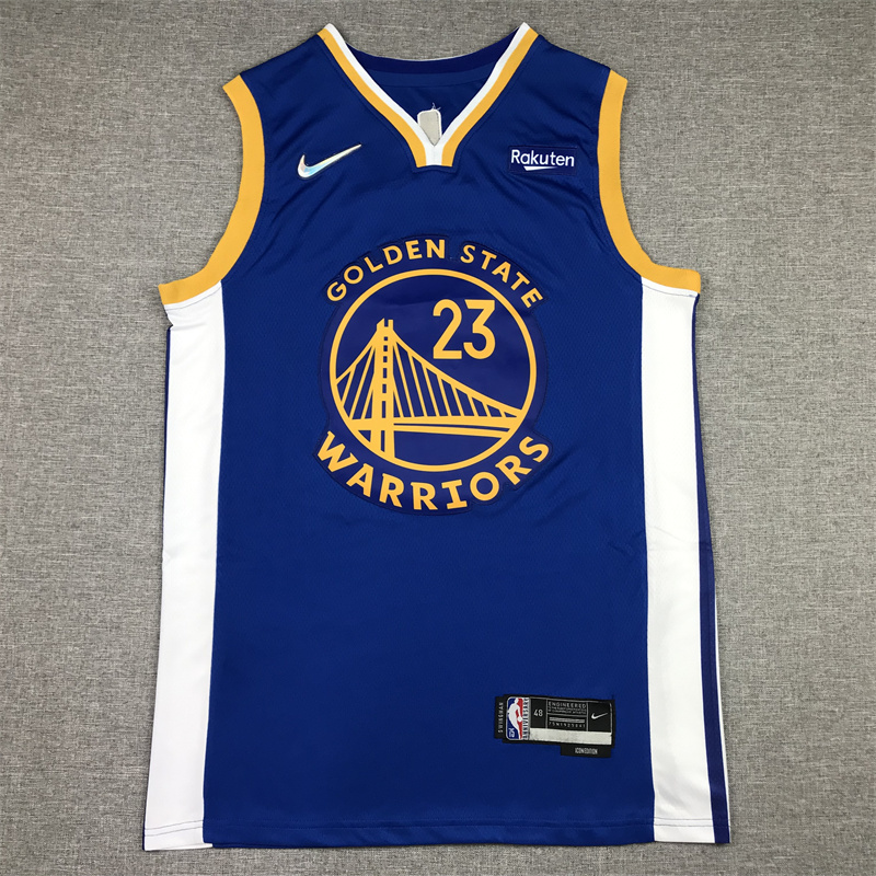 Warriors #23 75th Anniversary Embroidery