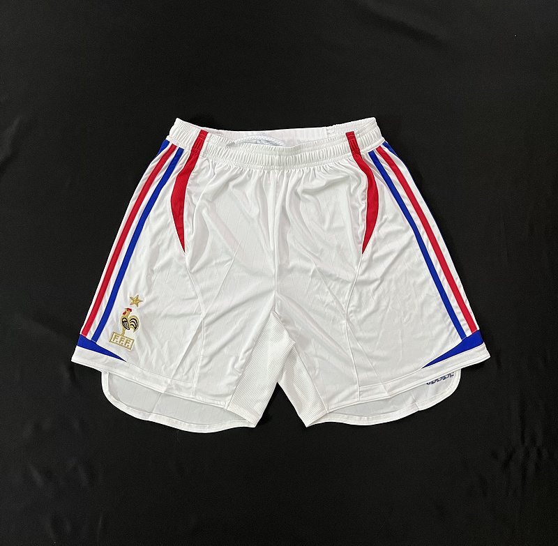 2006 France Away Retro Cheap Shorts Yupoo