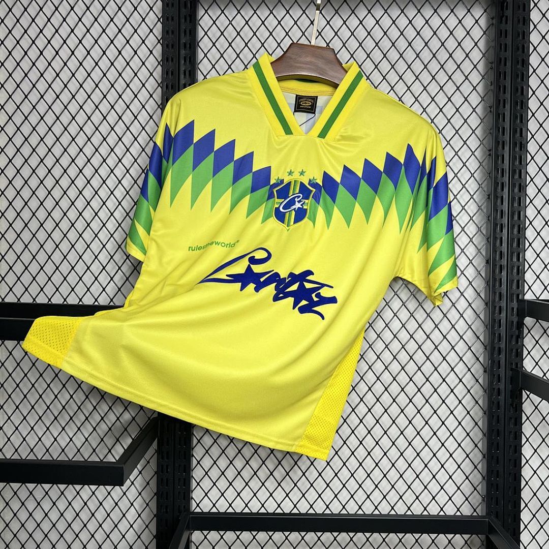 Brazil 1995 Home Corteiz Retro Jersey S-XXL