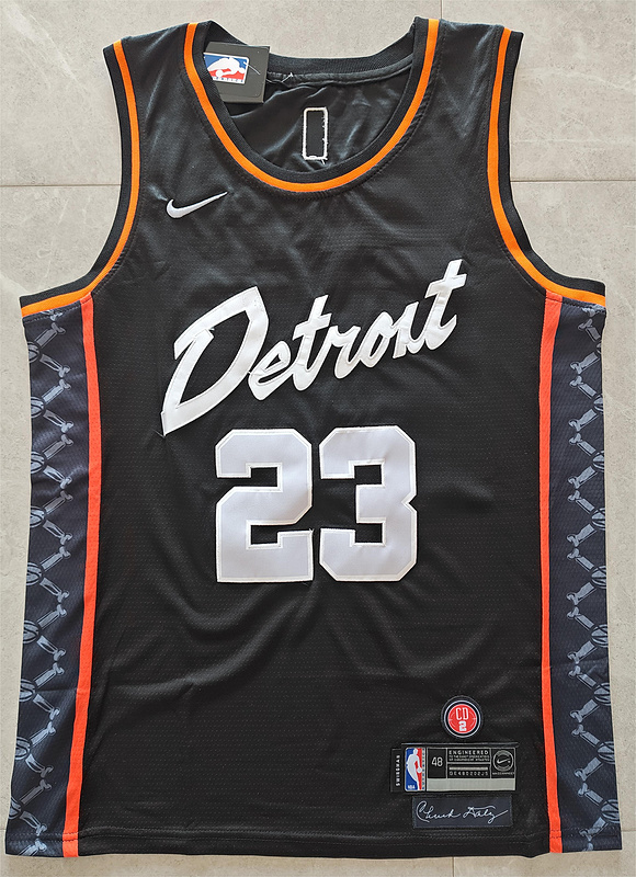 2024 Pistons #23 Embroidery