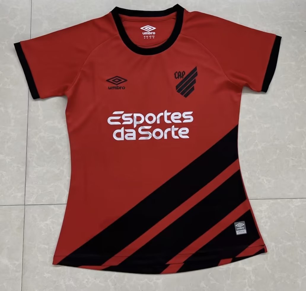 23-24 Club Athletico Paranaense Home Woman Soccer Jerseys Yupoo