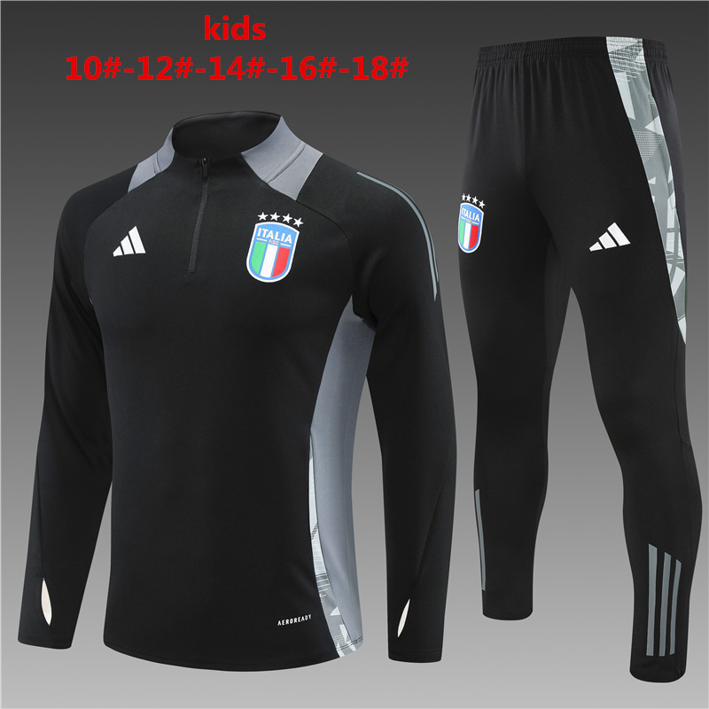 2024 Italy Kids Long Sleeve Training Suit Yupoo