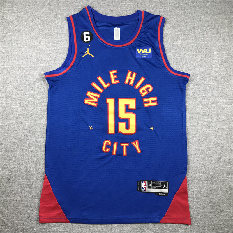 2023 Nuggets #15 Embroidery