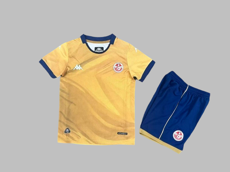 25-26 Tunisia Third Kids Cheap Soccer Jerseys Yupoo