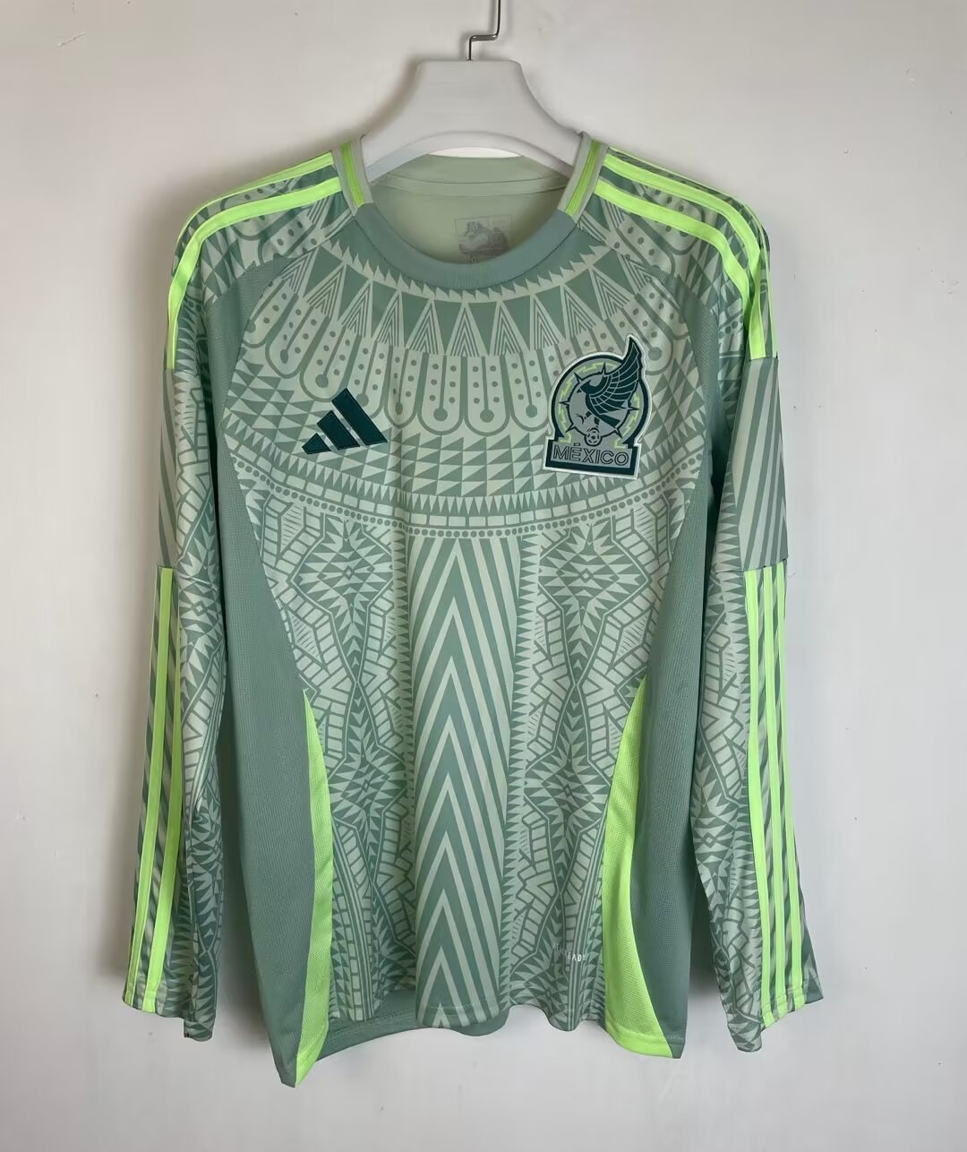 2024 Mexico Away Long Sleeves Soccer Jerseys Yupoo