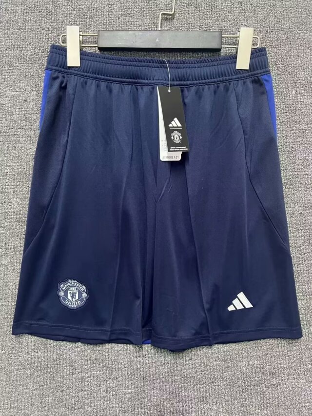 24-25 M-anchester U-nited Away Soccer Shorts Yupoo