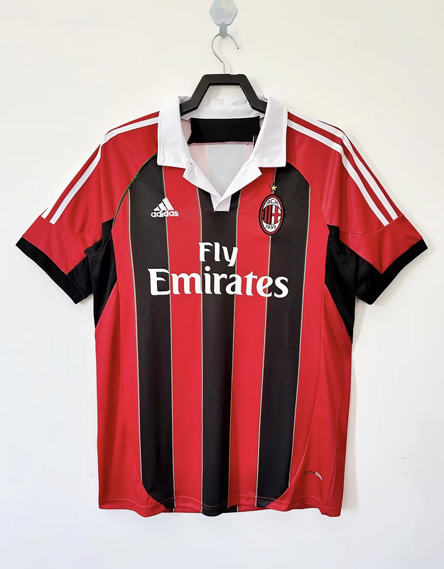 2012-13 AC Milan Home Retro Soccer Jerseys Yupoo