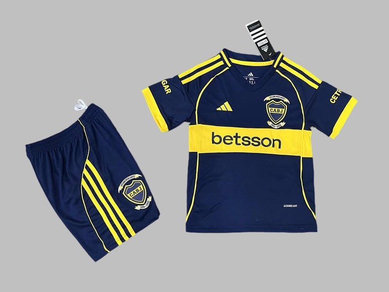 25-26 Boca Juniors Kids Cheap Soccer Jerseys Yupoo