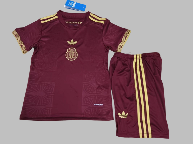 25-26 Mexico Kids Cheap Soccer Jerseys Yupoo