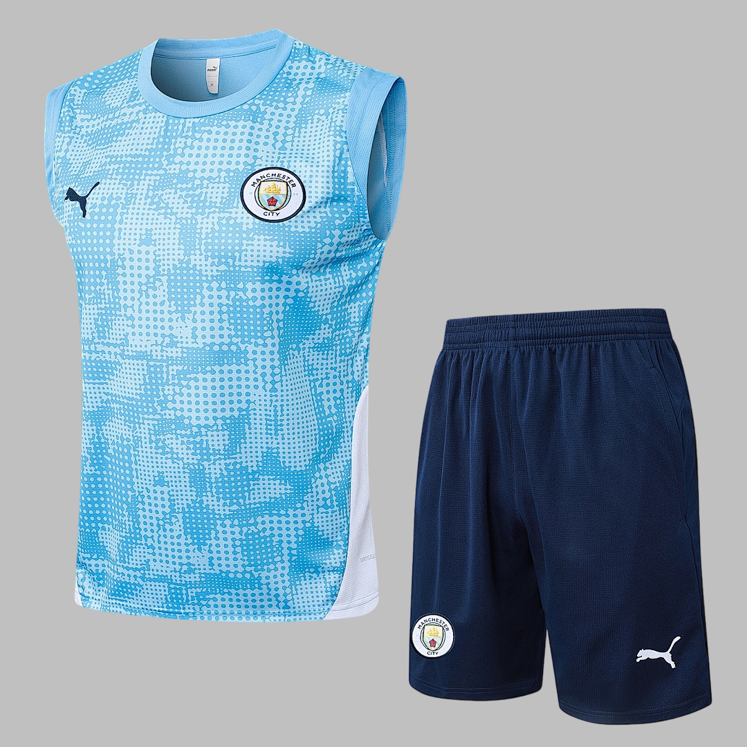 25-26 Manchester City Training Soccer Vest Yupoo