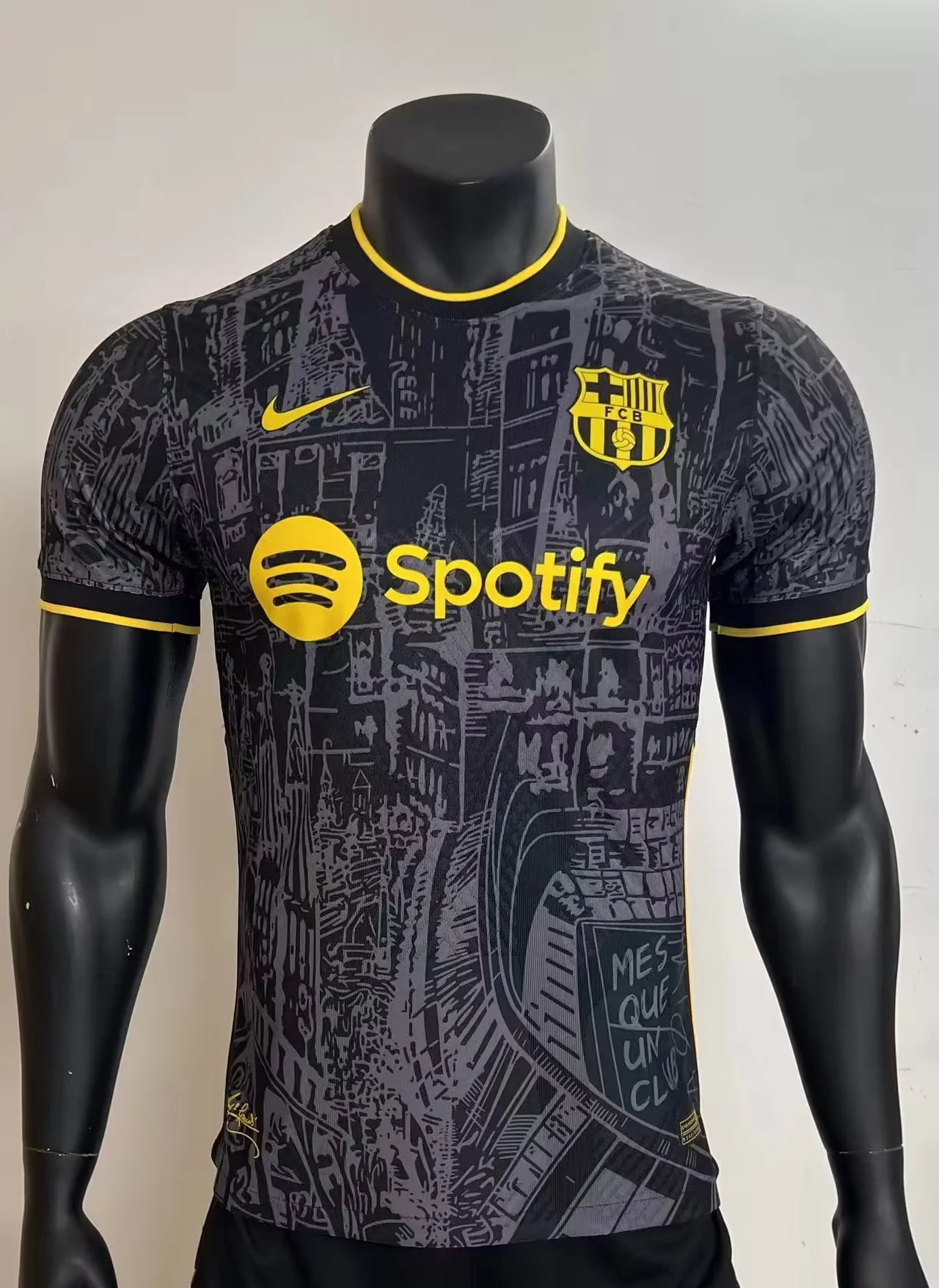 23-24 Messi GRIEZMANN Black Special Player Version Soccer Jerseys Yupoo