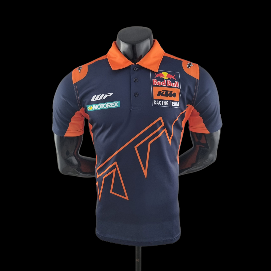 2022 F1 Formula One; KTM Polo Blue Orange s-5xl