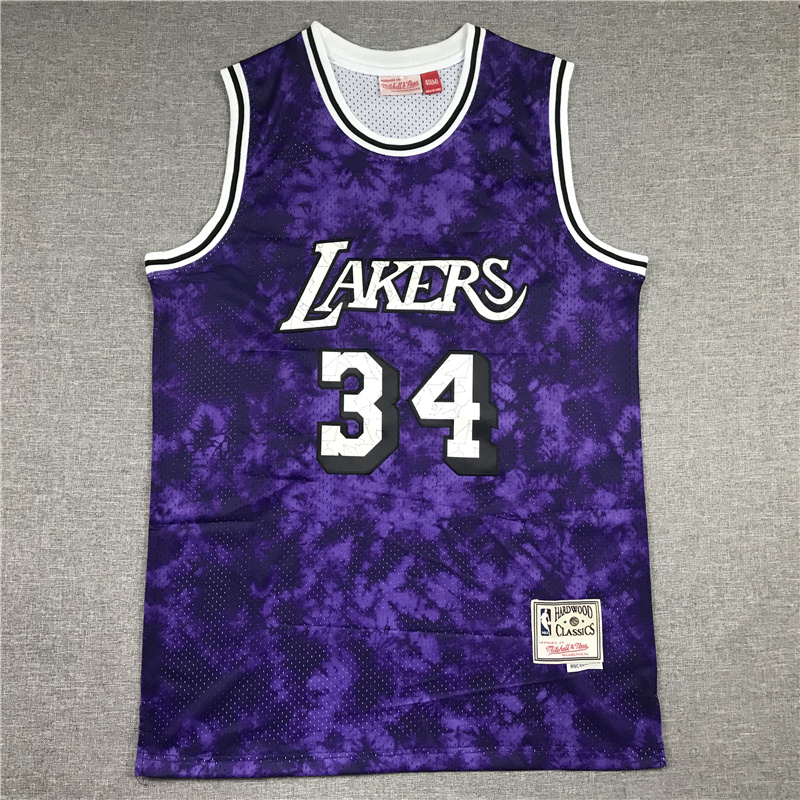 Lakers #34 Embroidery