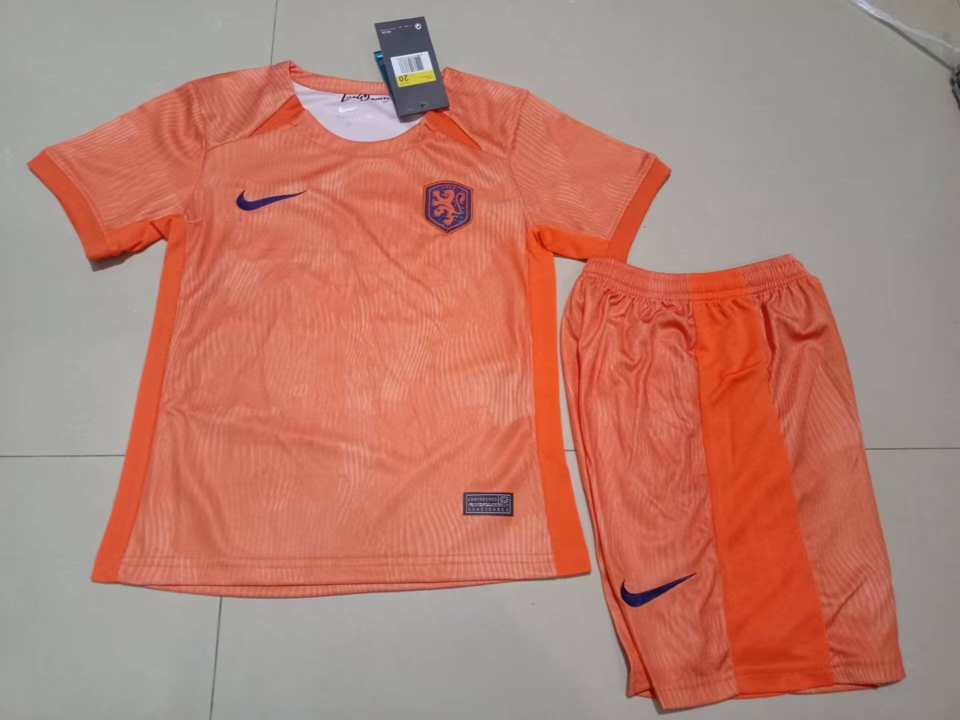 2023 Netherlands Home Kids Soccer Jerseys Yupoo