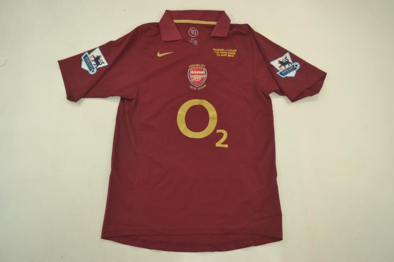 Ar-senal home Soccer Jerseys 2005-2006 season