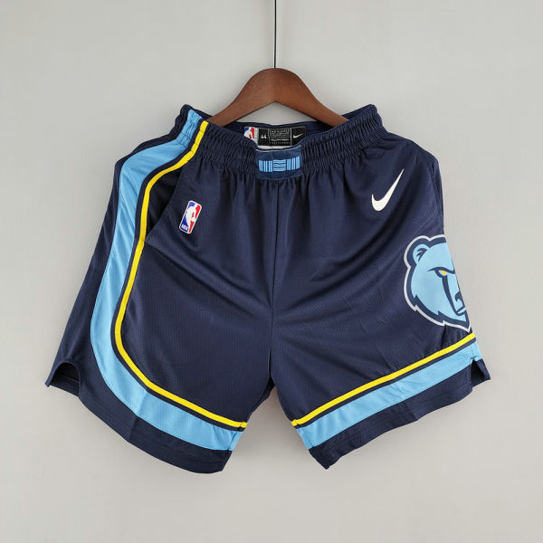 Memphis Grizzlies NBA Shorts Navy S-XXL