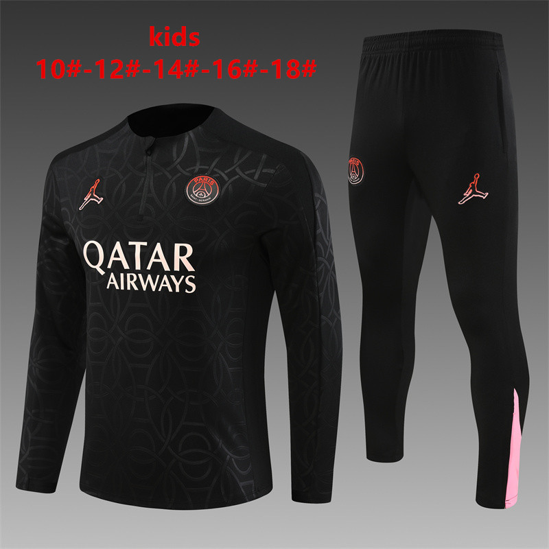24-25 Paris Kids Long Sleeve Training Suit Yupoo