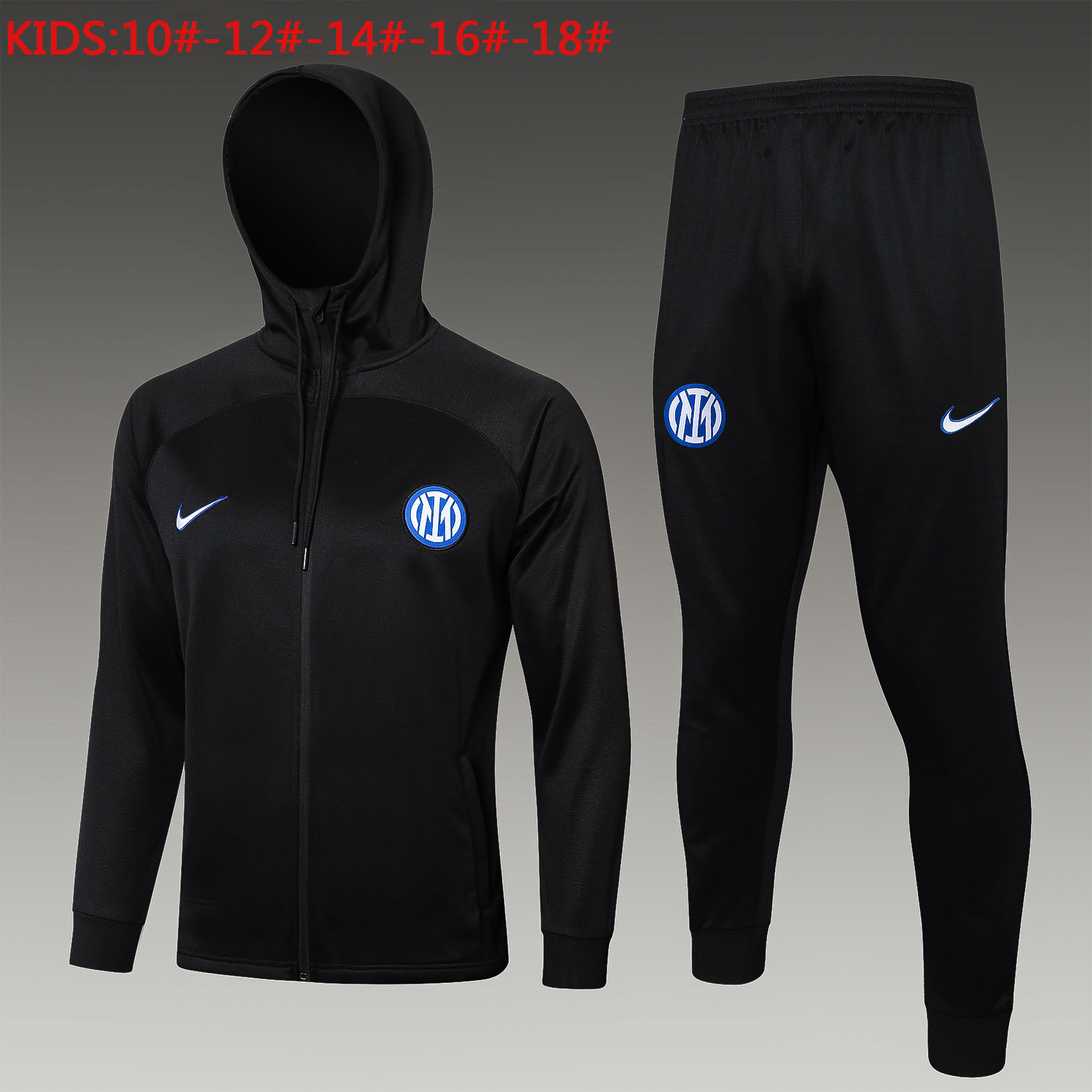 24-25 Inter Milan Kids Hoodie Jackets Yupoo