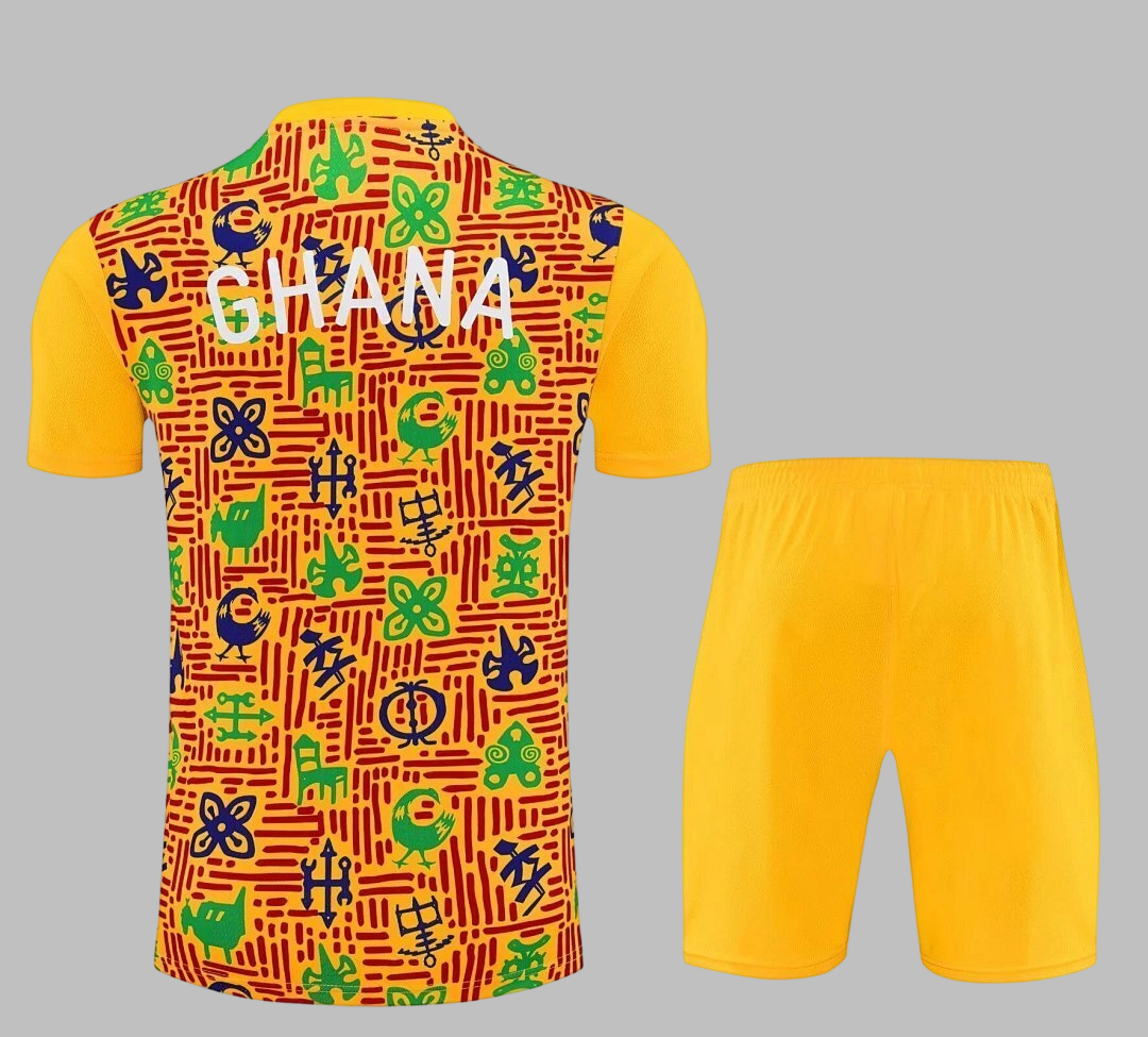25-26 Ghana Training Soccer Suit Yupoo