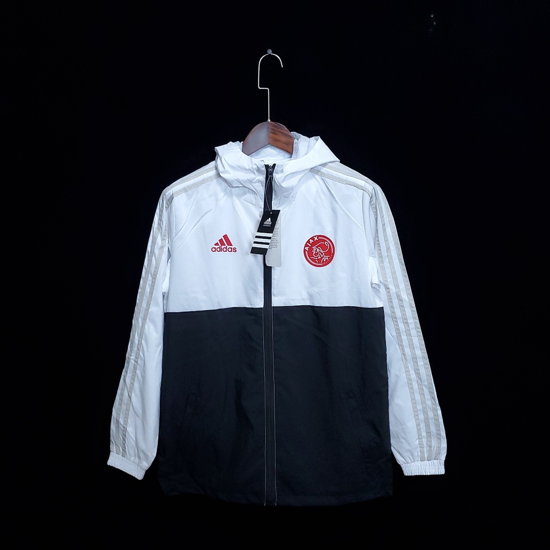 Windbreaker Ajax White+Black S-2XL
