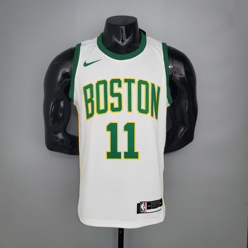 Irving #11  Celtics White Platinum Limited NBA jersey Size  S-XXL