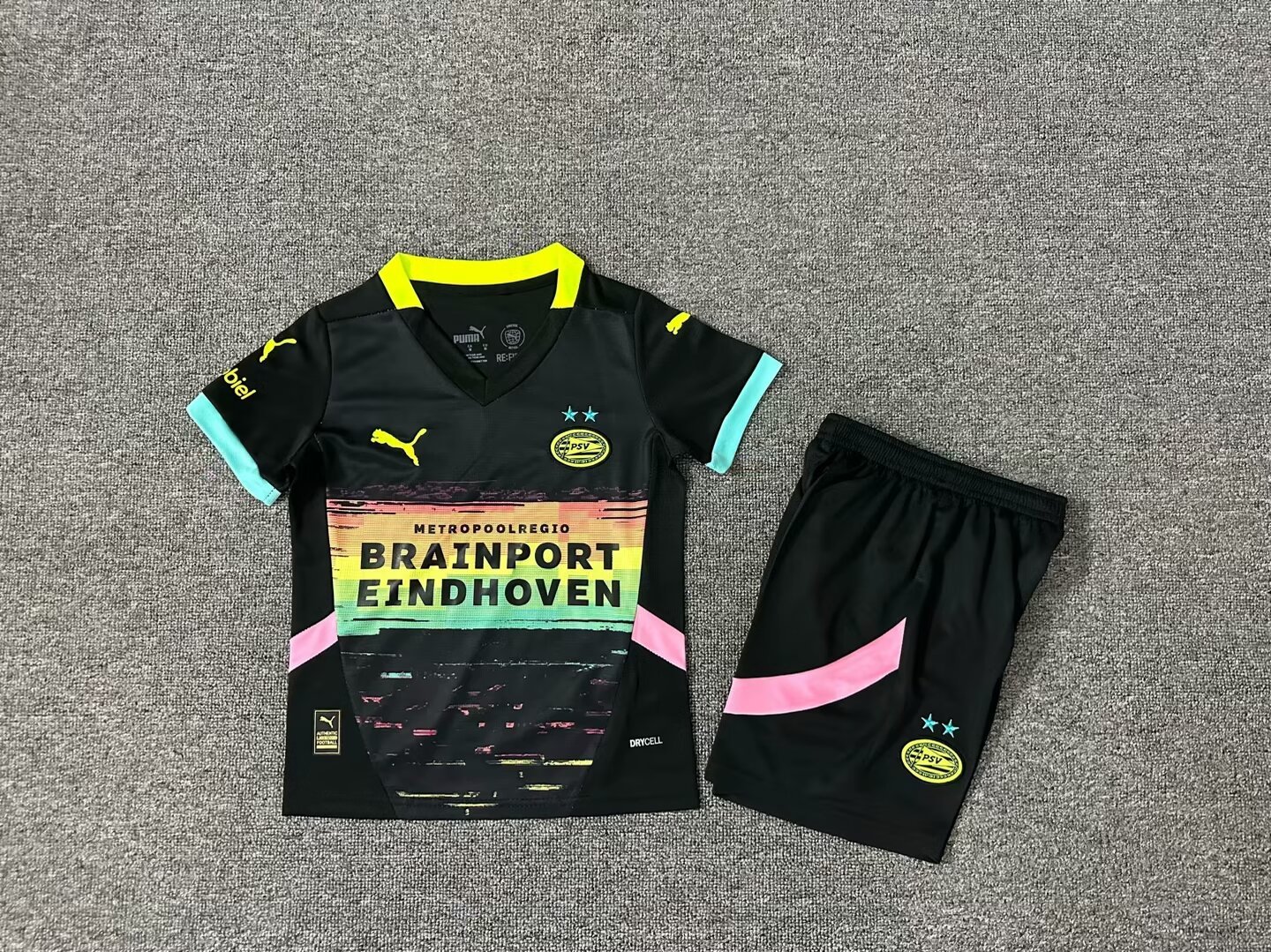 24-25 PSV Away Kids Soccer Jerseys Yupoo