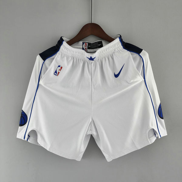 Dallas Mavericks NBA Shorts White S-XXL
