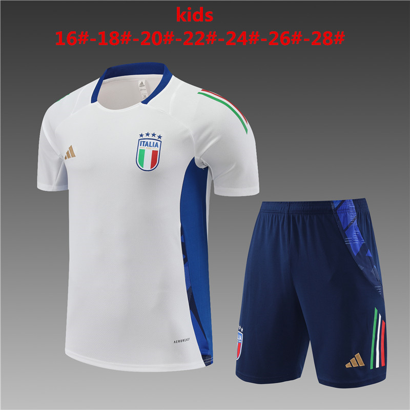 2024 Italy Kids Training Soccer Jerseys Yupoo