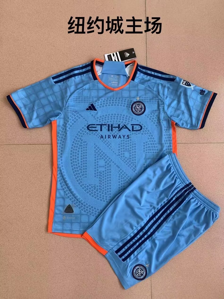 23-24 New York City Home Kids Soccer Jerseys Yupoo