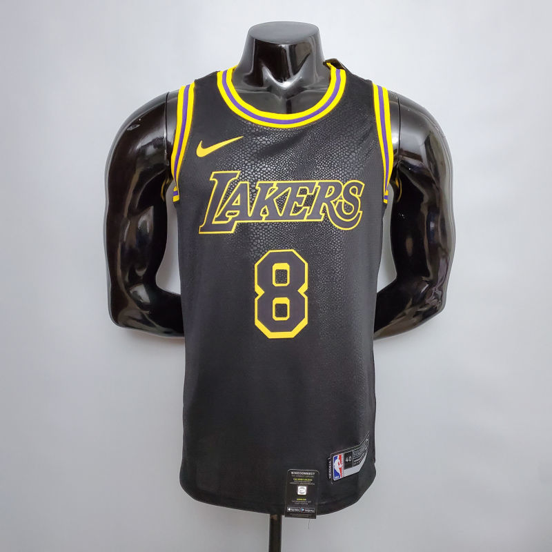 New Bryant #8 Lakers black NBA jersey Size XS-XXL