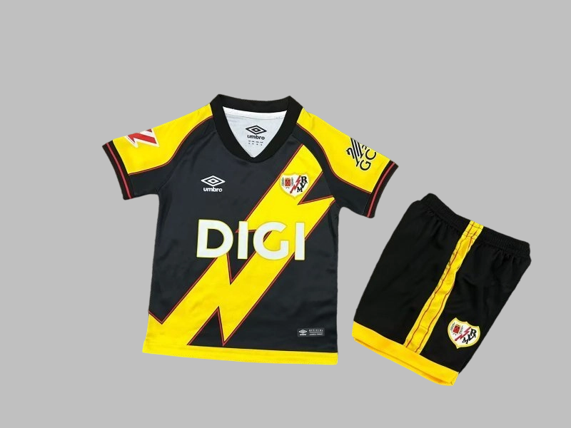 25-26 Rayo Vallecano Third Kids Cheap Soccer Jerseys Yupoo